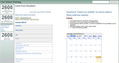 Desktop Screenshot of livevirtualtraining.com