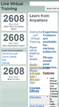 Mobile Screenshot of livevirtualtraining.com
