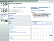 Tablet Screenshot of livevirtualtraining.com